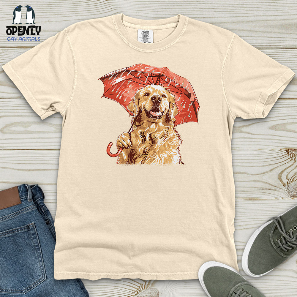Golden Optimist Umbrella Heavy Cotton Comfort Colors Tee