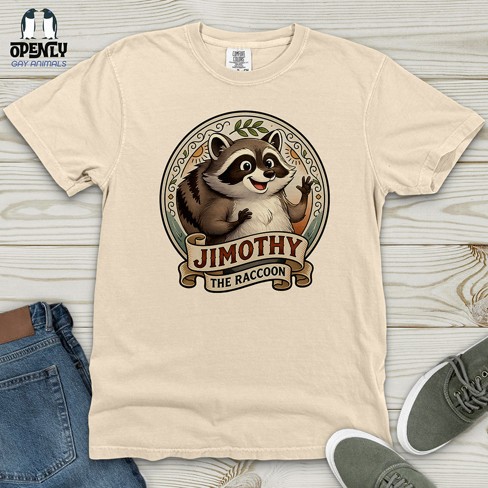 Jimothy The Raccoon Heavy Cotton Comfort Colors Tee
