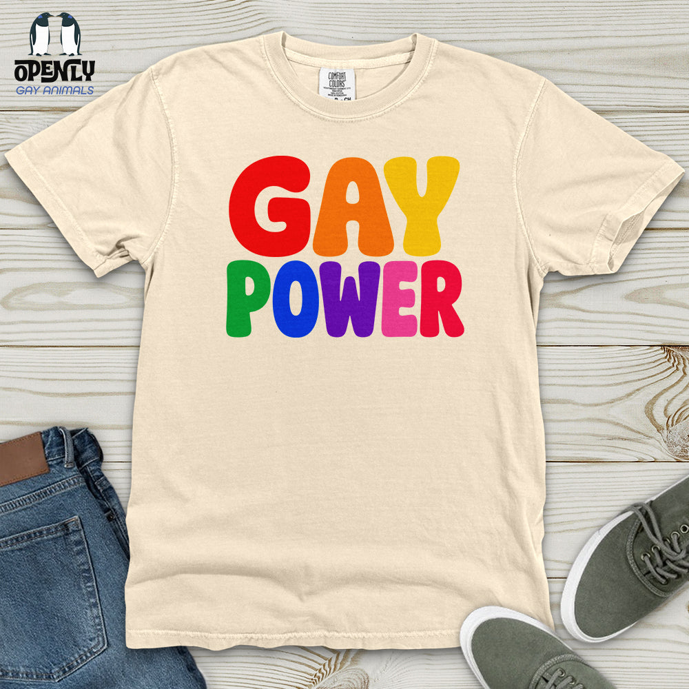Gay Power Heavy Cotton Comfort Colors Tee