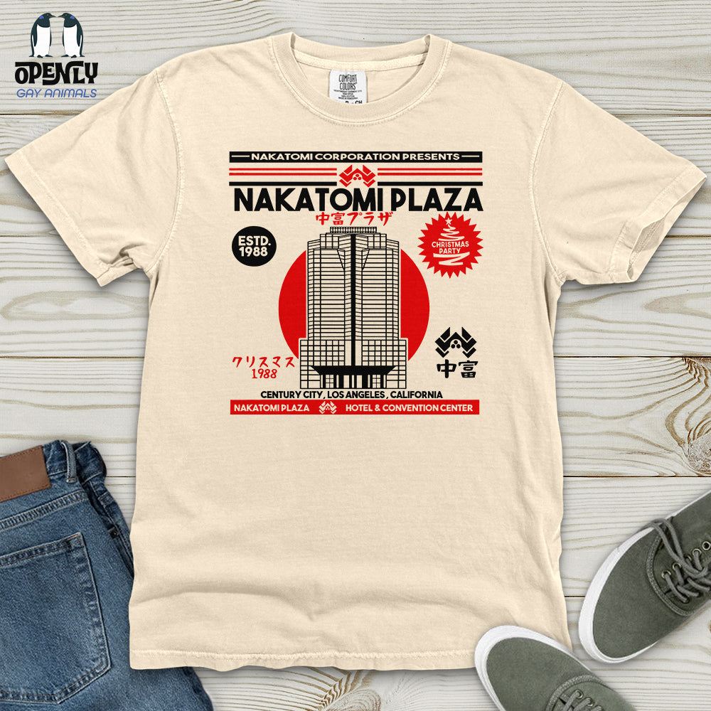 Nakatomi Plaza Heavy Cotton Comfort Colors Tee