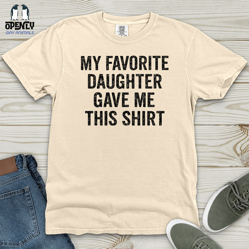 My Favorite Daughter Heavy Cotton Comfort Colors Tee