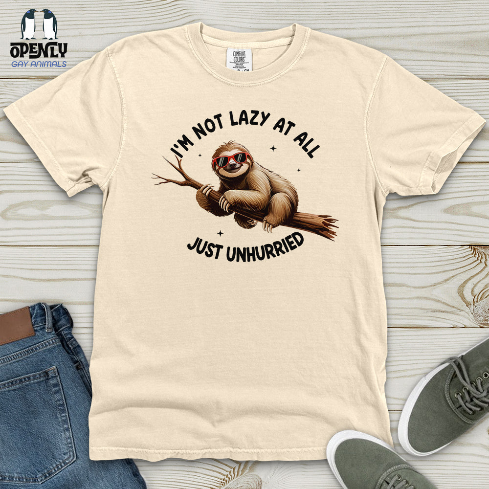 I'm Not Lazy at All Heavy Cotton Comfort Colors Tee