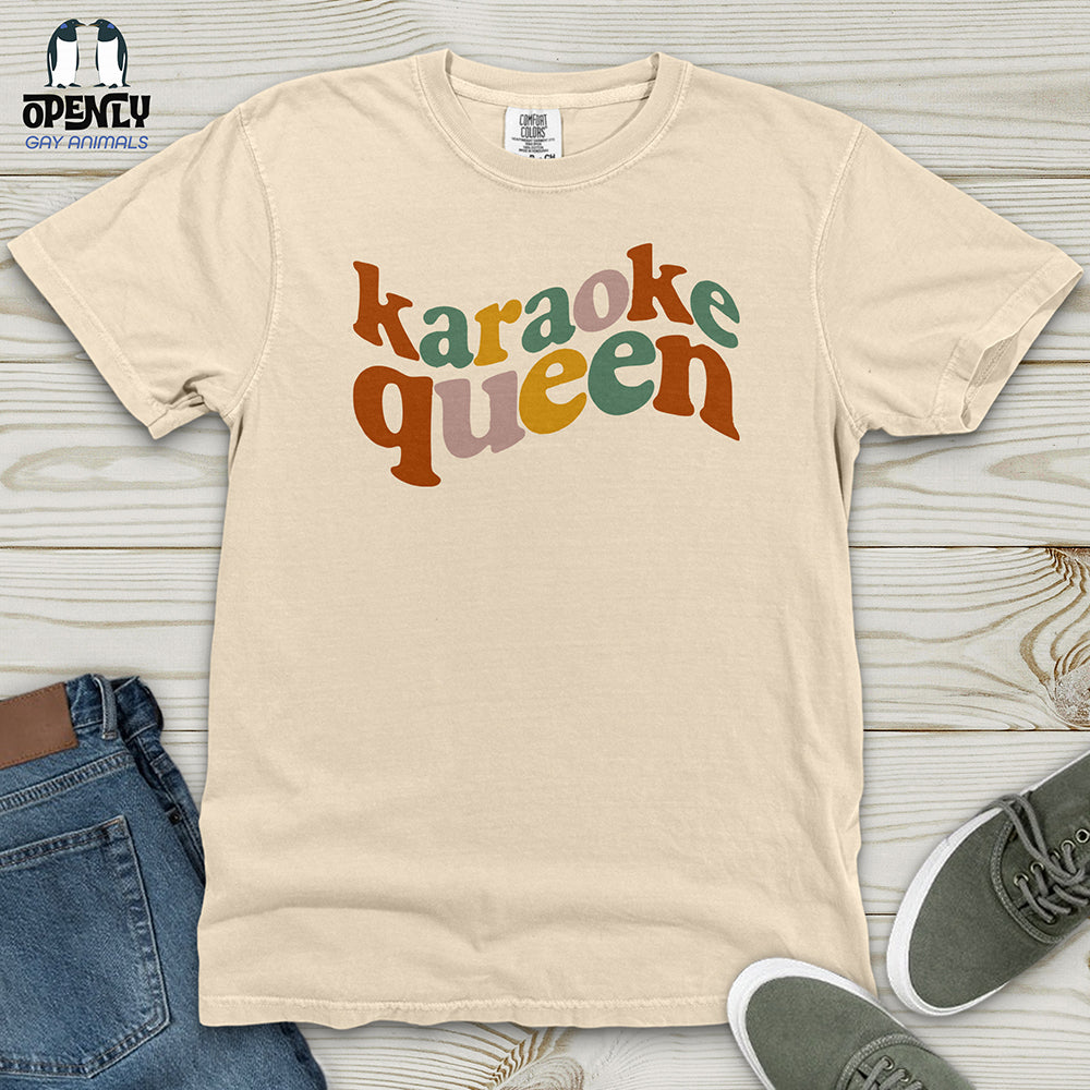 Karaoke Queen Heavy Cotton Comfort Colors Tee