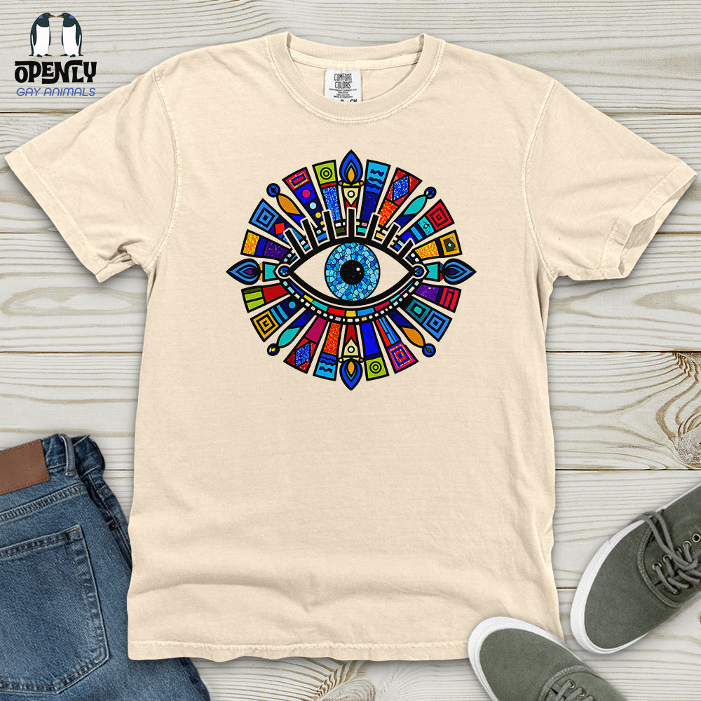 Greek Evil Eye Heavy Cotton Comfort Colors Tee