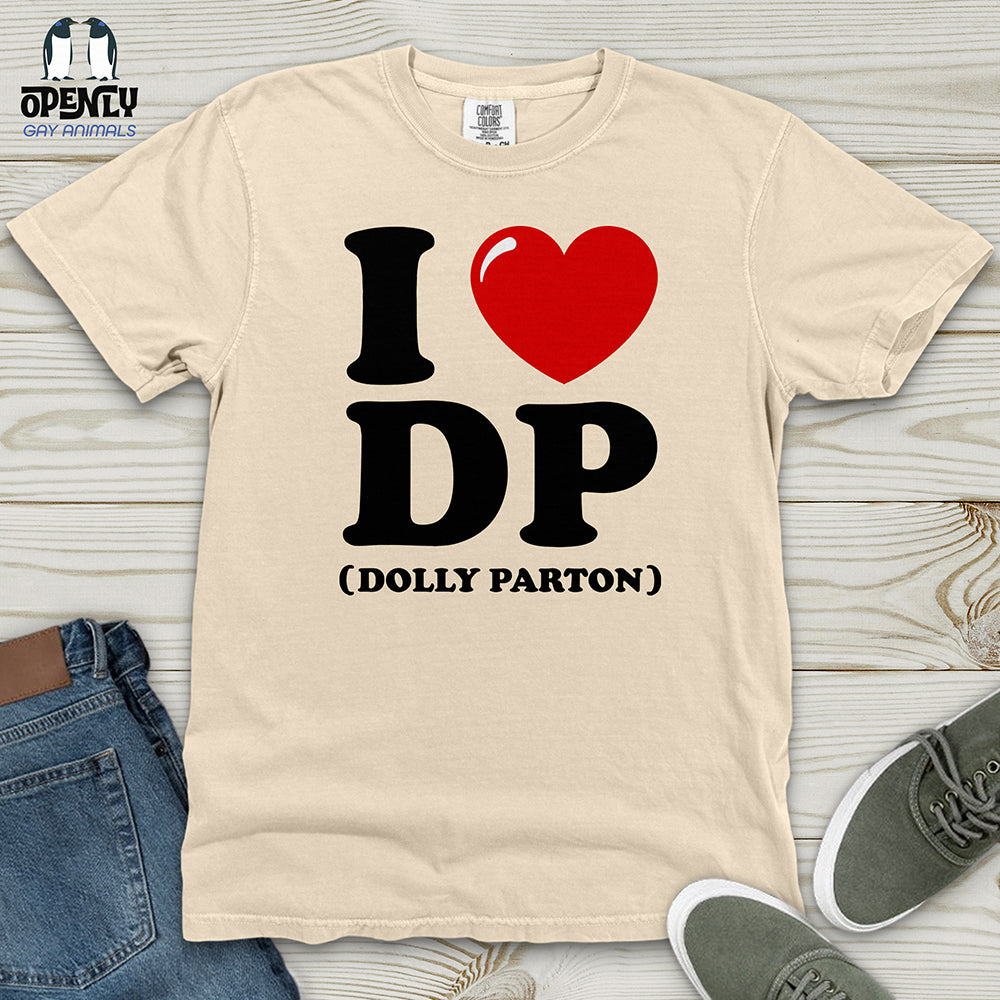 I Love DP Heavy Cotton Comfort Colors Tee