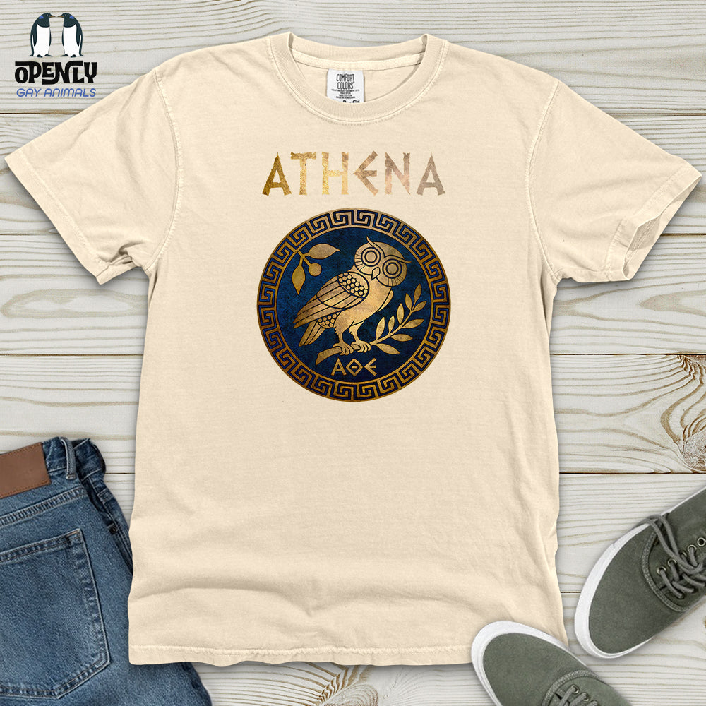 Athenian Owl Heavy Cotton Comfort Colors Tee