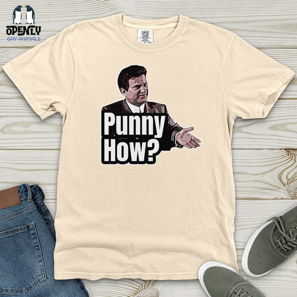 Punny How Heavy Cotton Comfort Colors Tee