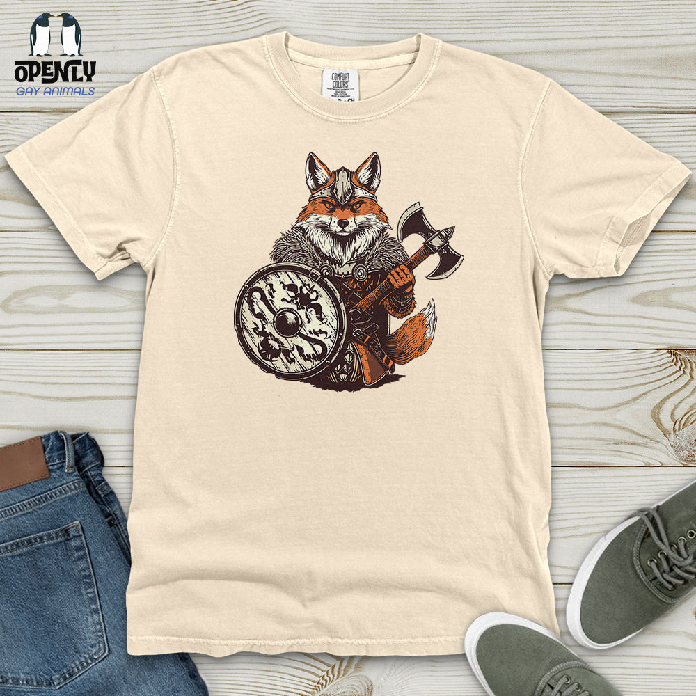 Fox Viking Courage Heavy Cotton Comfort Colors Tee