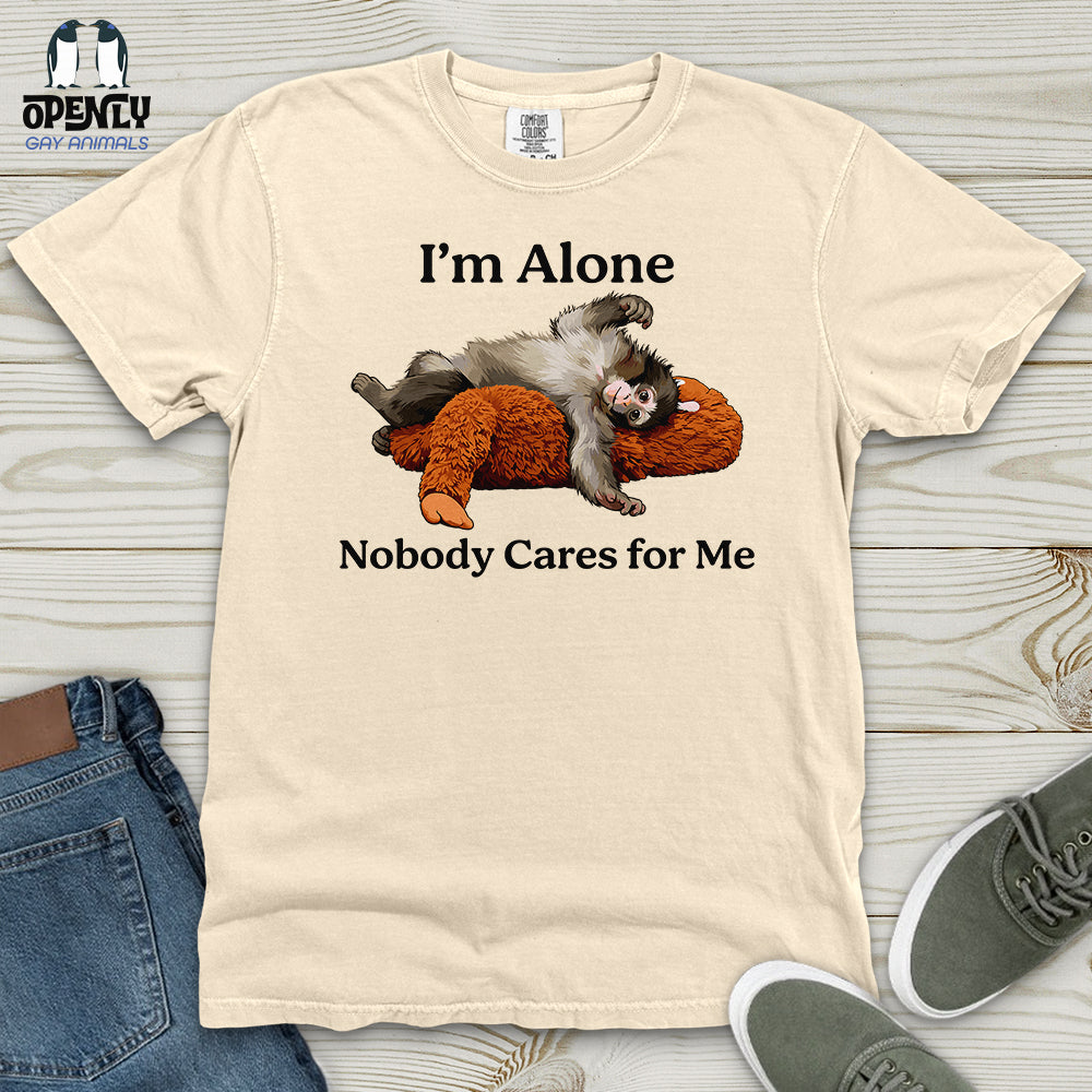 I'm Alone Heavy Cotton Comfort Colors Tee
