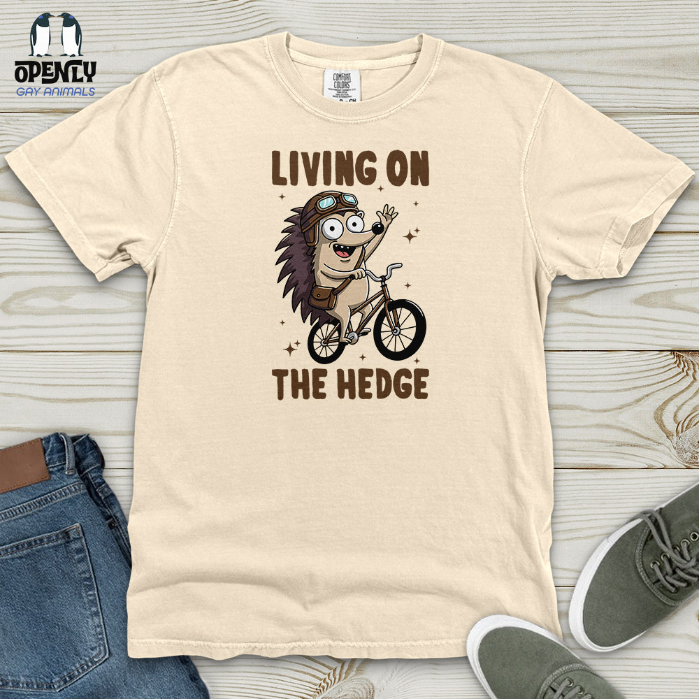 Living on the Hedge Heavy Cotton Comfort Colors Tee