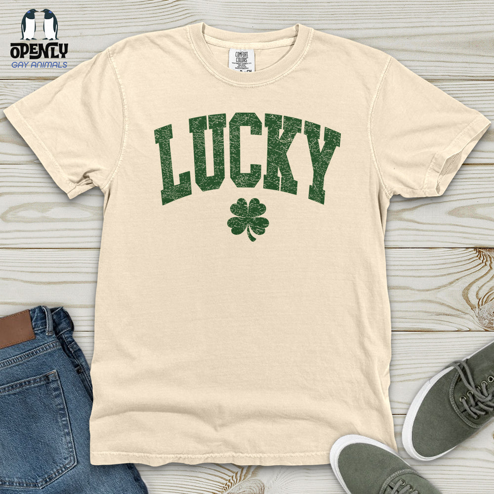 Lucky Shamrock Heavy Cotton Comfort Colors Tee