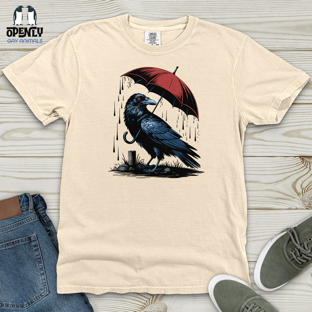 Raven in Rain Heavy Cotton Comfort Colors Tee