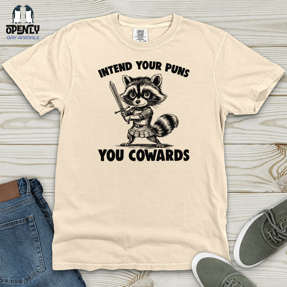 Intend Your Puns Heavy Cotton Comfort Colors Tee