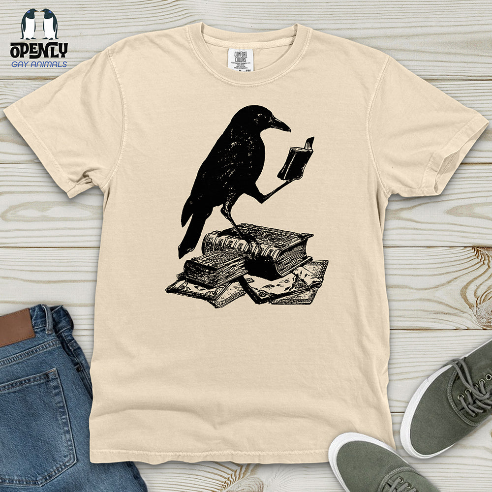 A Little Light Reading Heavy Cotton Comfort Colors Tee
