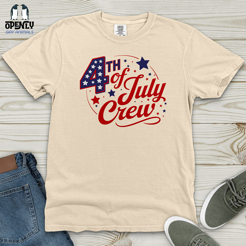 4th of July Crew Heavy Cotton Comfort Colors Tee