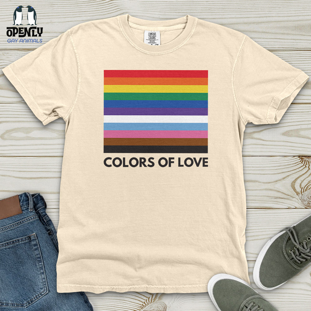 Colors of Love Heavy Cotton Comfort Colors Tee