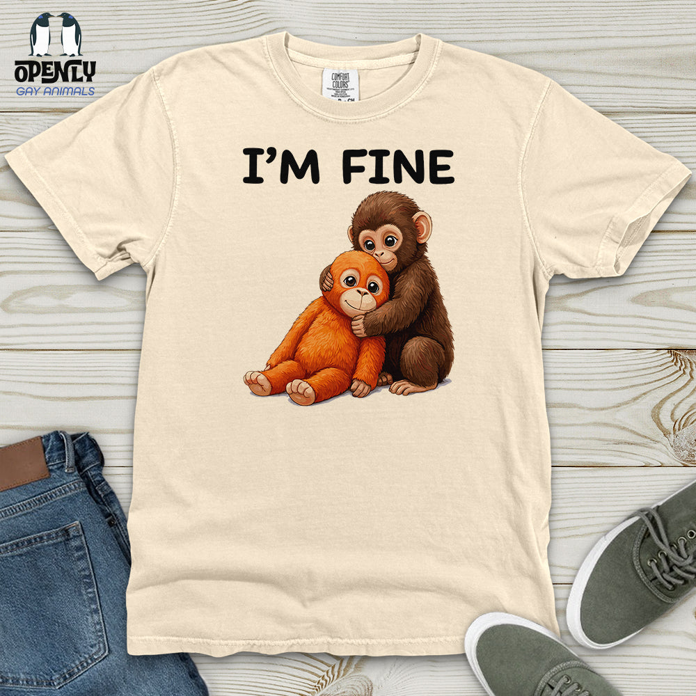 I'm Fine Heavy Cotton Comfort Colors Tee