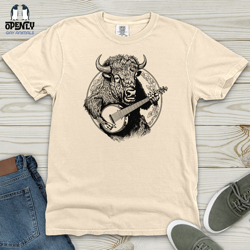 Banjo Bison Heavy Cotton Comfort Colors Tee
