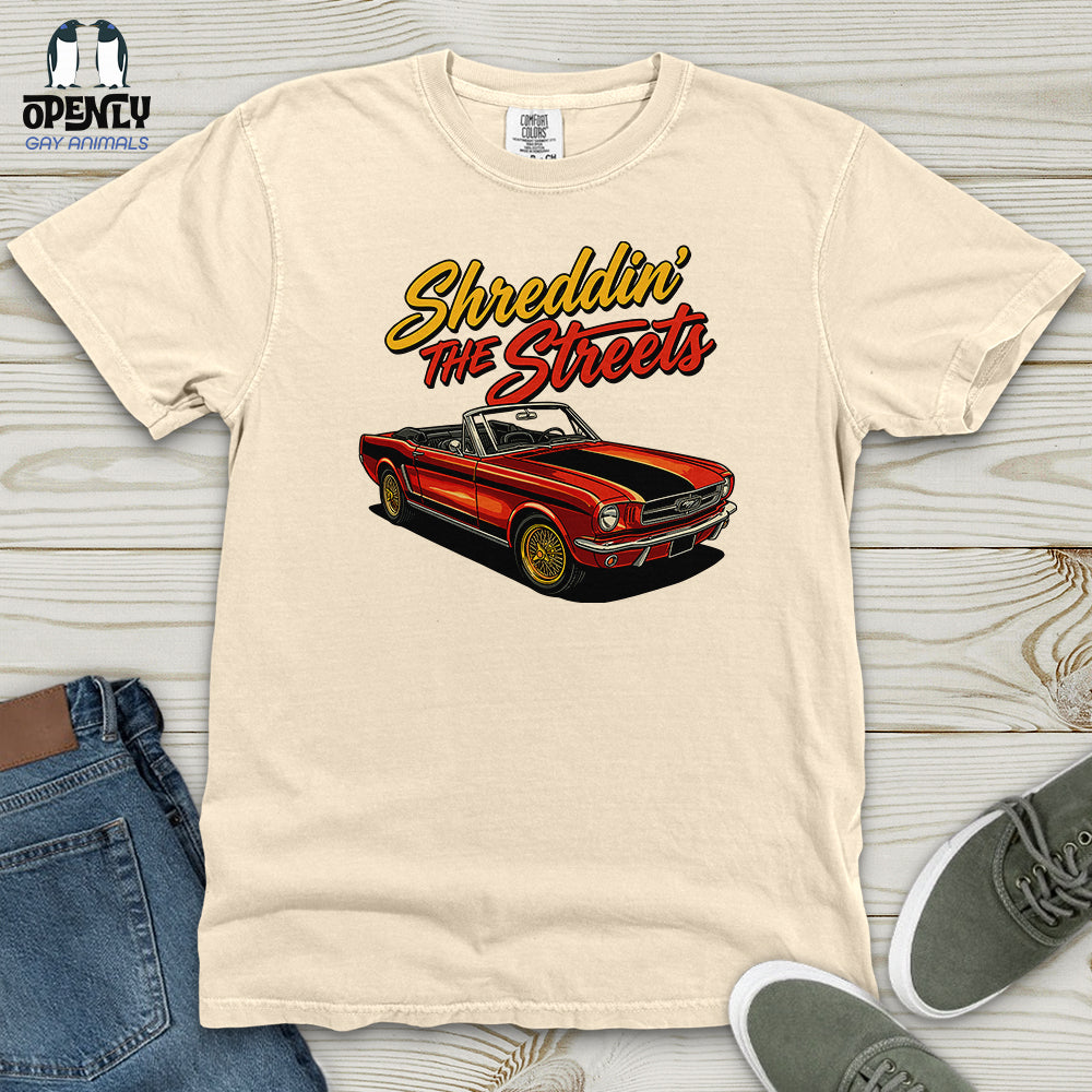 Shreddin The Streets Heavy Cotton Comfort Colors Tee