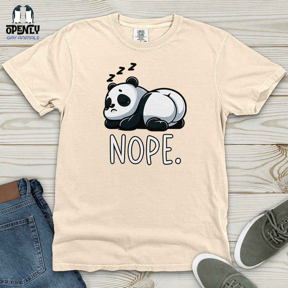 Panda Nope Heavy Cotton Comfort Colors Tee