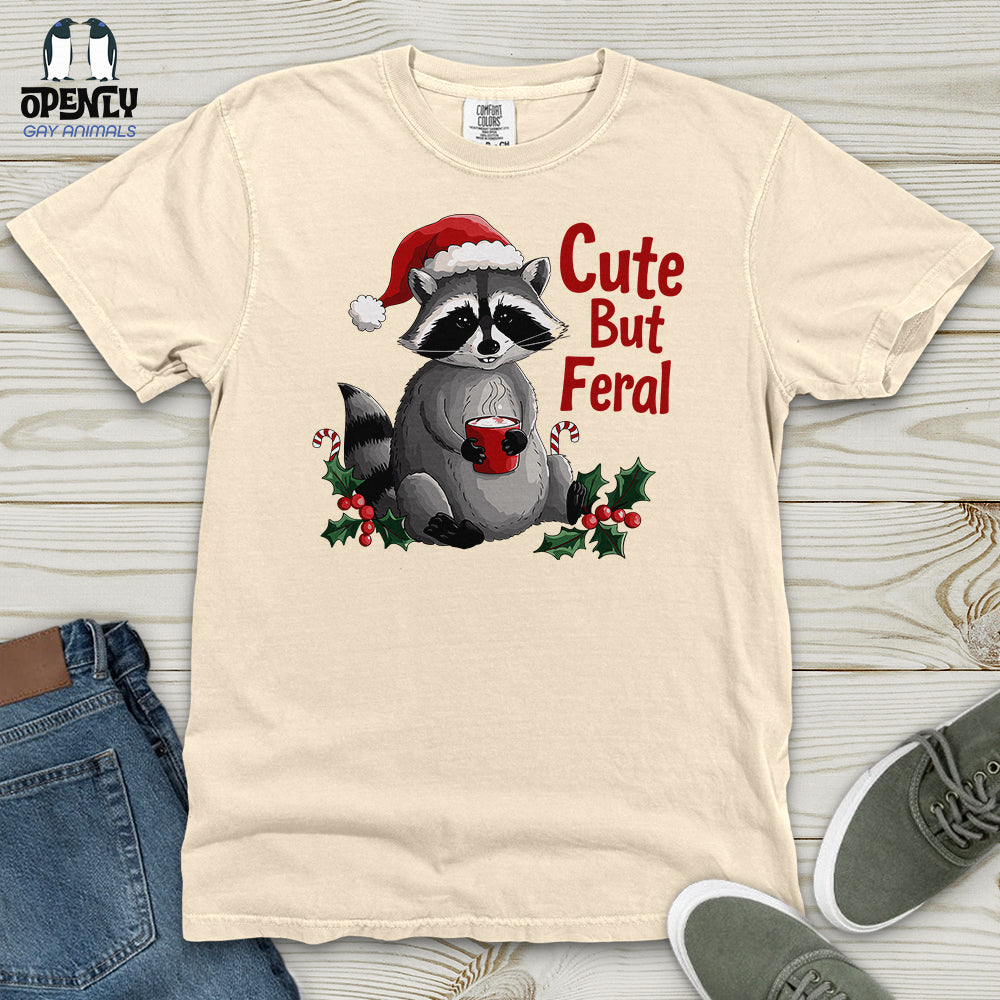 Cute But Feral Heavy Cotton Comfort Colors Tee