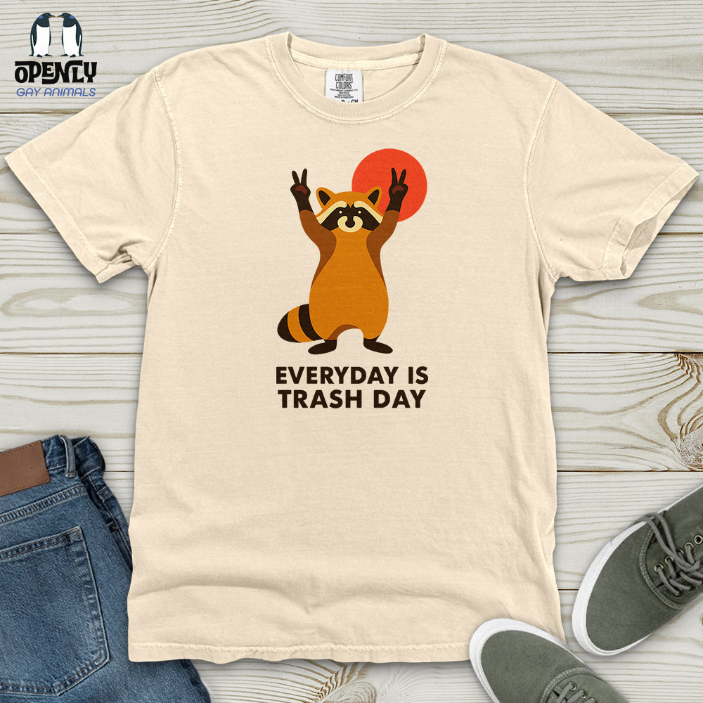 Everyday Is Trash Day Heavy Cotton Comfort Colors Tee