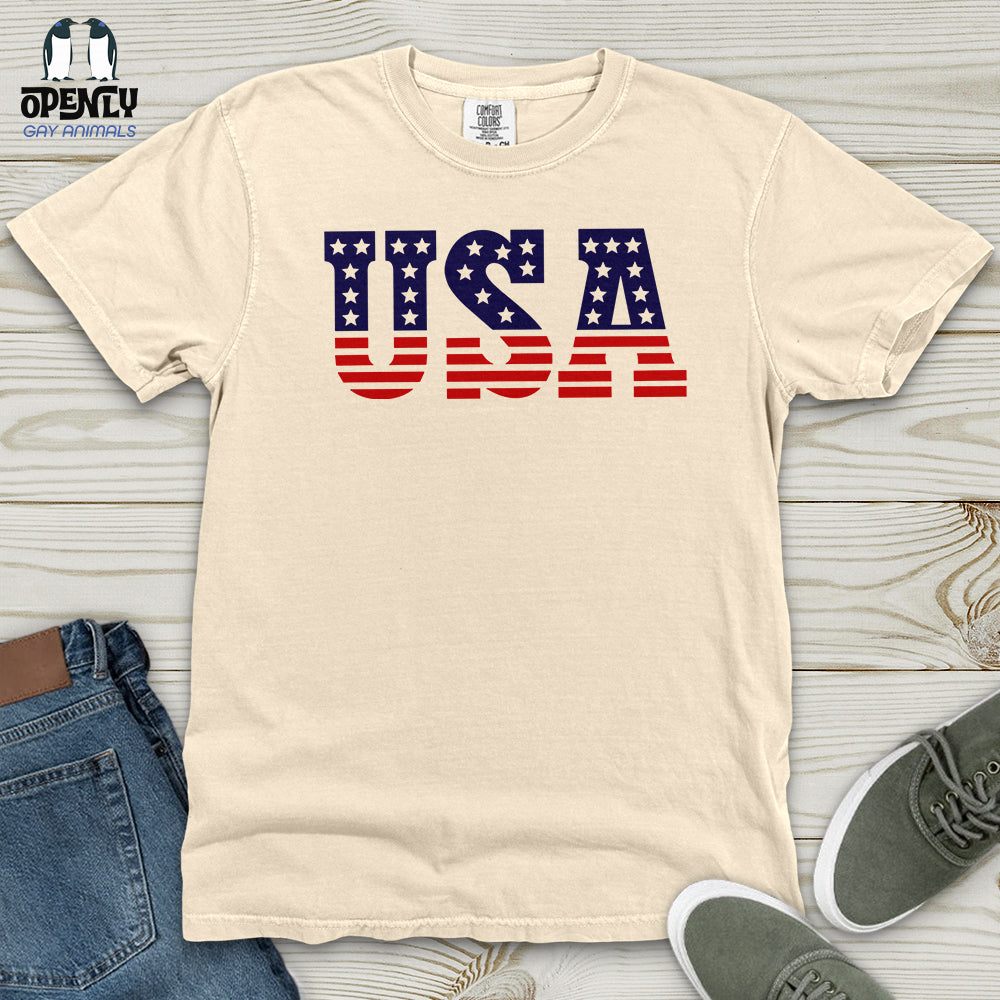 USA Heavy Cotton Comfort Colors Tee
