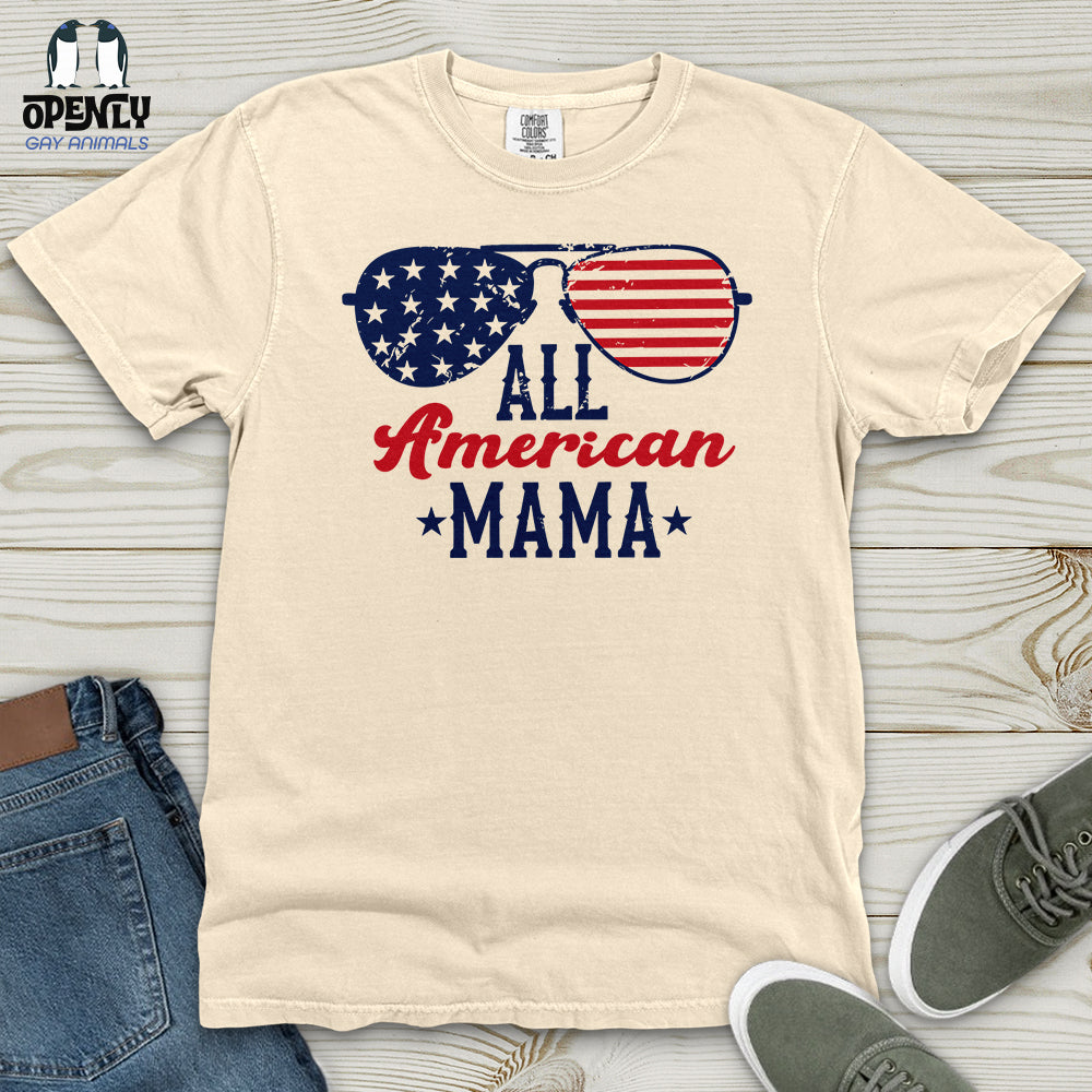 All America Mama Heavy Cotton Comfort Colors Tee