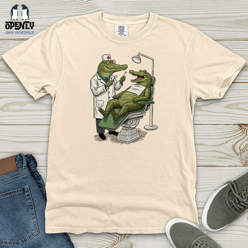 Alligator Dentist Heavy Cotton Comfort Colors Tee