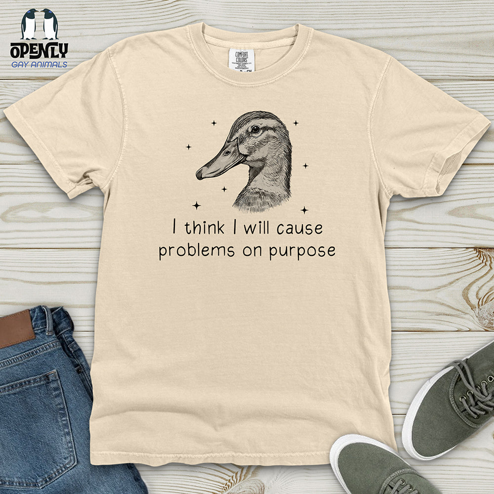 I Think I Will (Funny Goose) Heavy Cotton Comfort Colors Tee