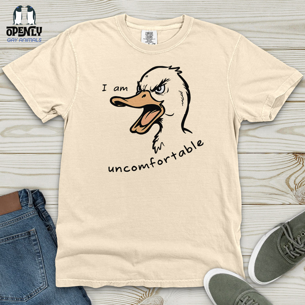 I Am Uncomfortable Heavy Cotton Comfort Colors Tee