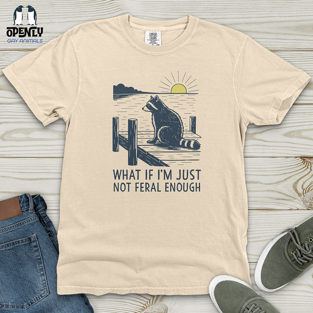 Funny Raccoon Heavy Cotton Comfort Colors Tee