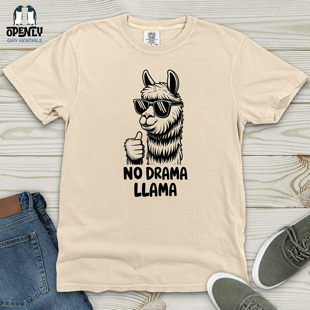 No Drama Llama Heavy Cotton Comfort Colors Tee