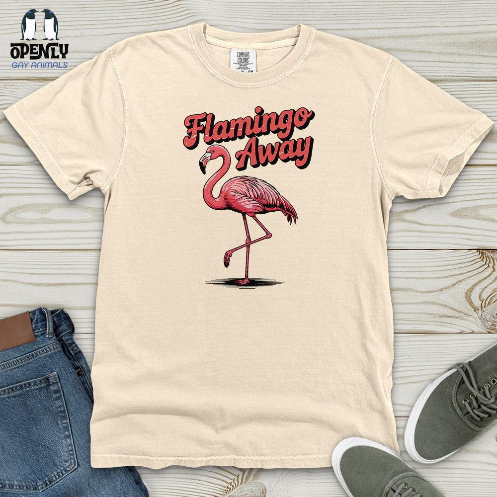 Flamingo Away Heavy Cotton Comfort Colors Tee