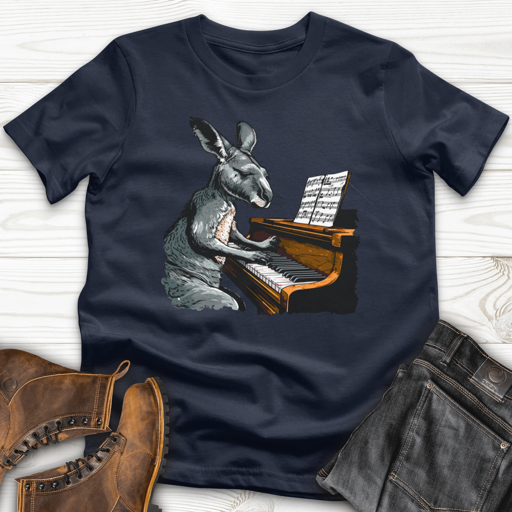 Kangaroo Piano Concert Softstyle Tee