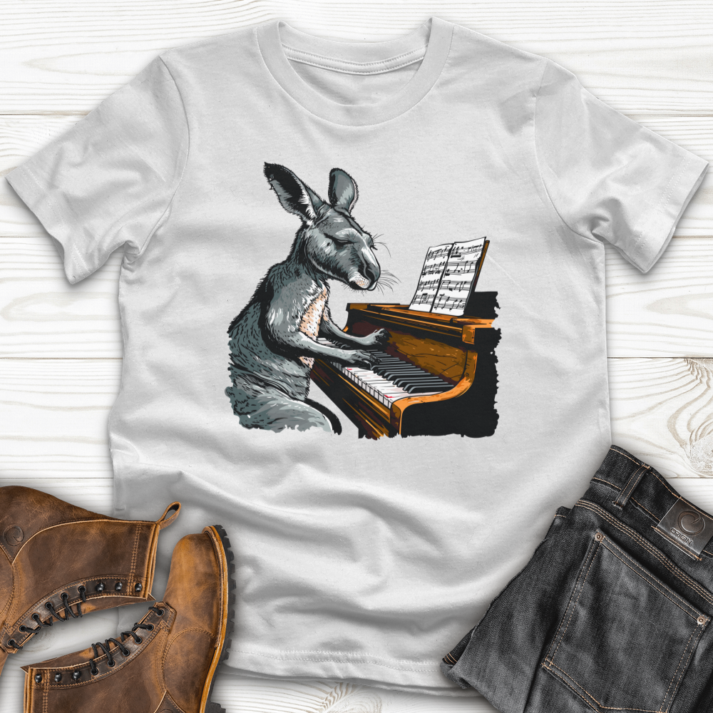 Kangaroo Piano Concert Softstyle Tee