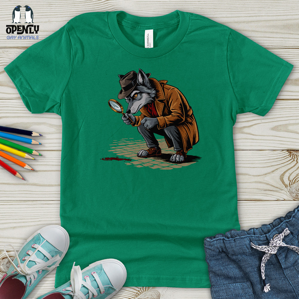 Detective Wolf Youth T-Shirt