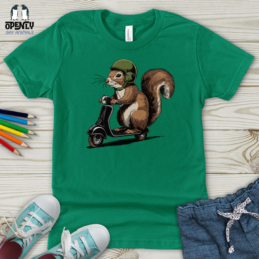 Squirrel Scoot Youth T-Shirt