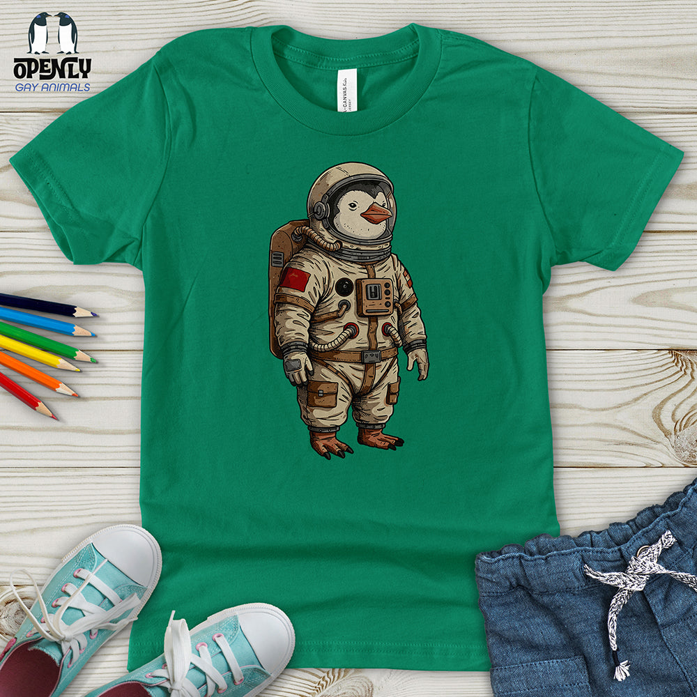 Penguin Astronaut Youth T-Shirt