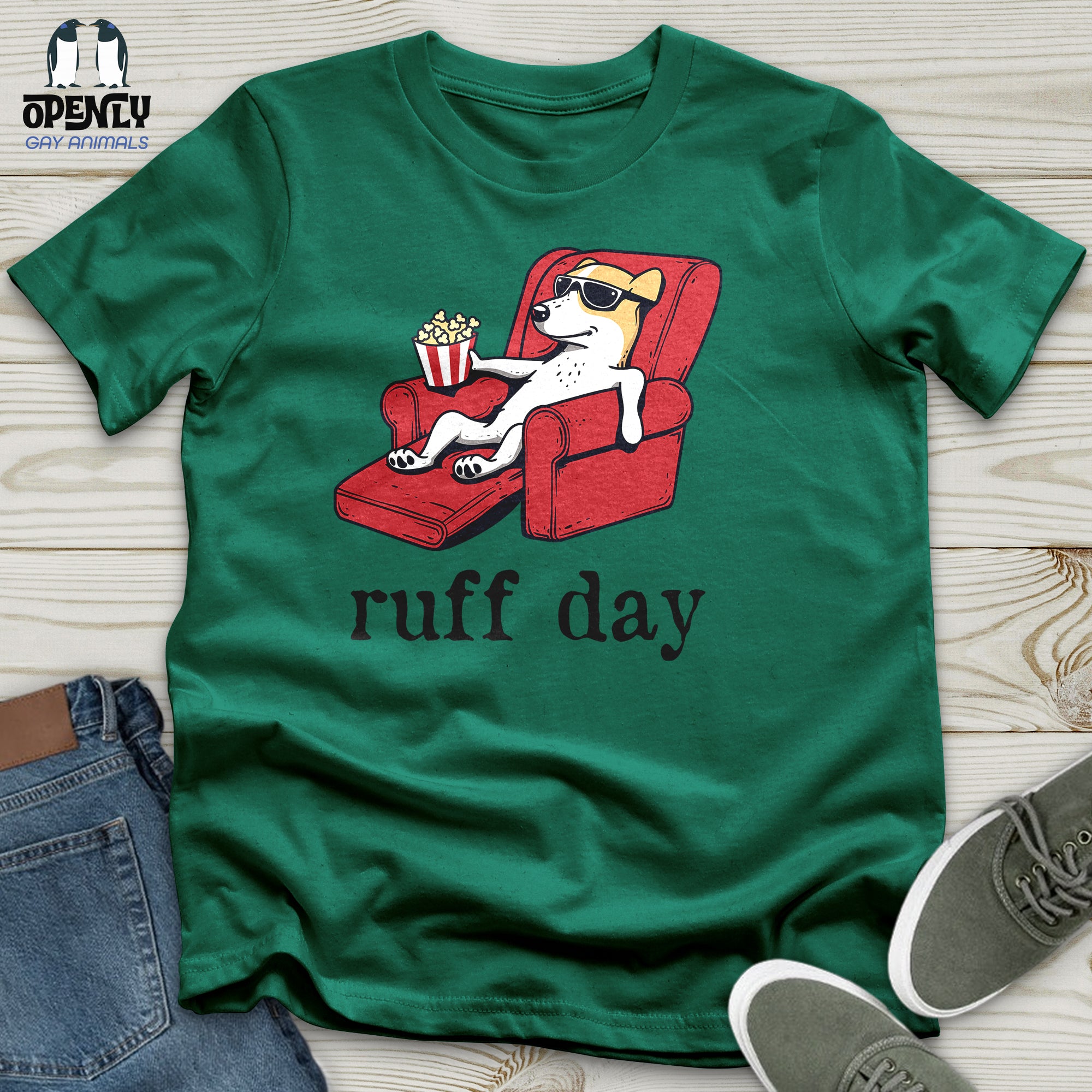 Ruff Day Unisex t-shirt