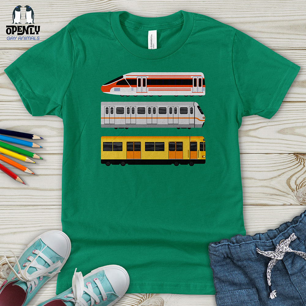 All Aboard Train Youth T-Shirt