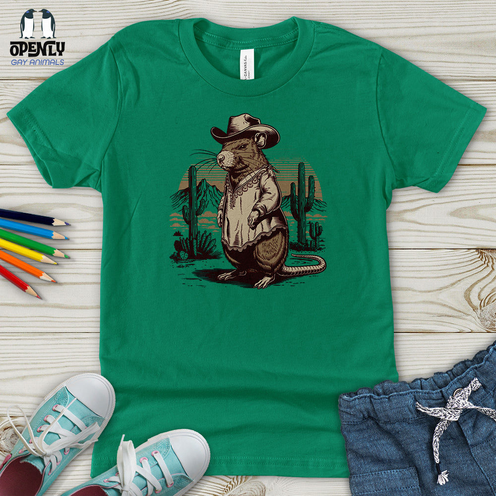 Cowboy Capybara Youth T-Shirt