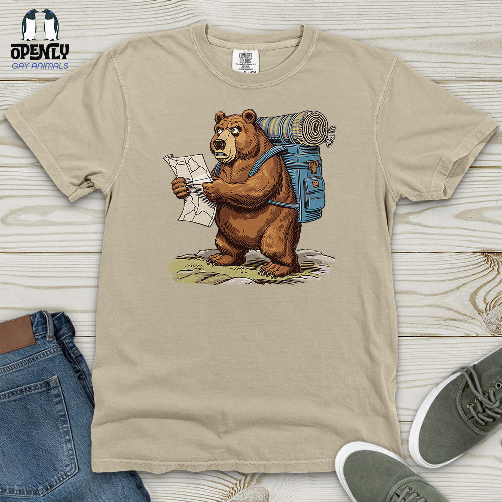 Tourist Bear Heavy Cotton Comfort Colors Tee