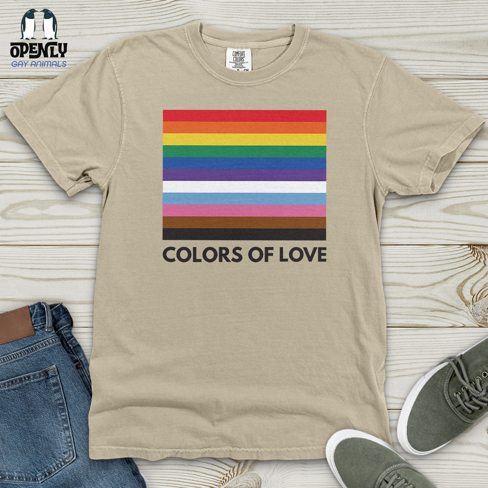 Colors of Love Heavy Cotton Comfort Colors Tee
