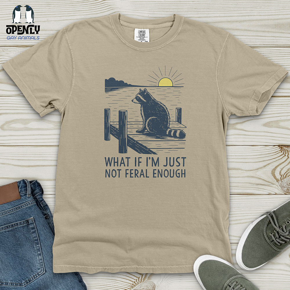 Funny Raccoon Heavy Cotton Comfort Colors Tee