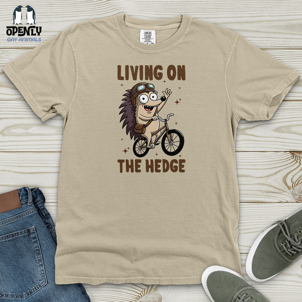 Living on the Hedge Heavy Cotton Comfort Colors Tee