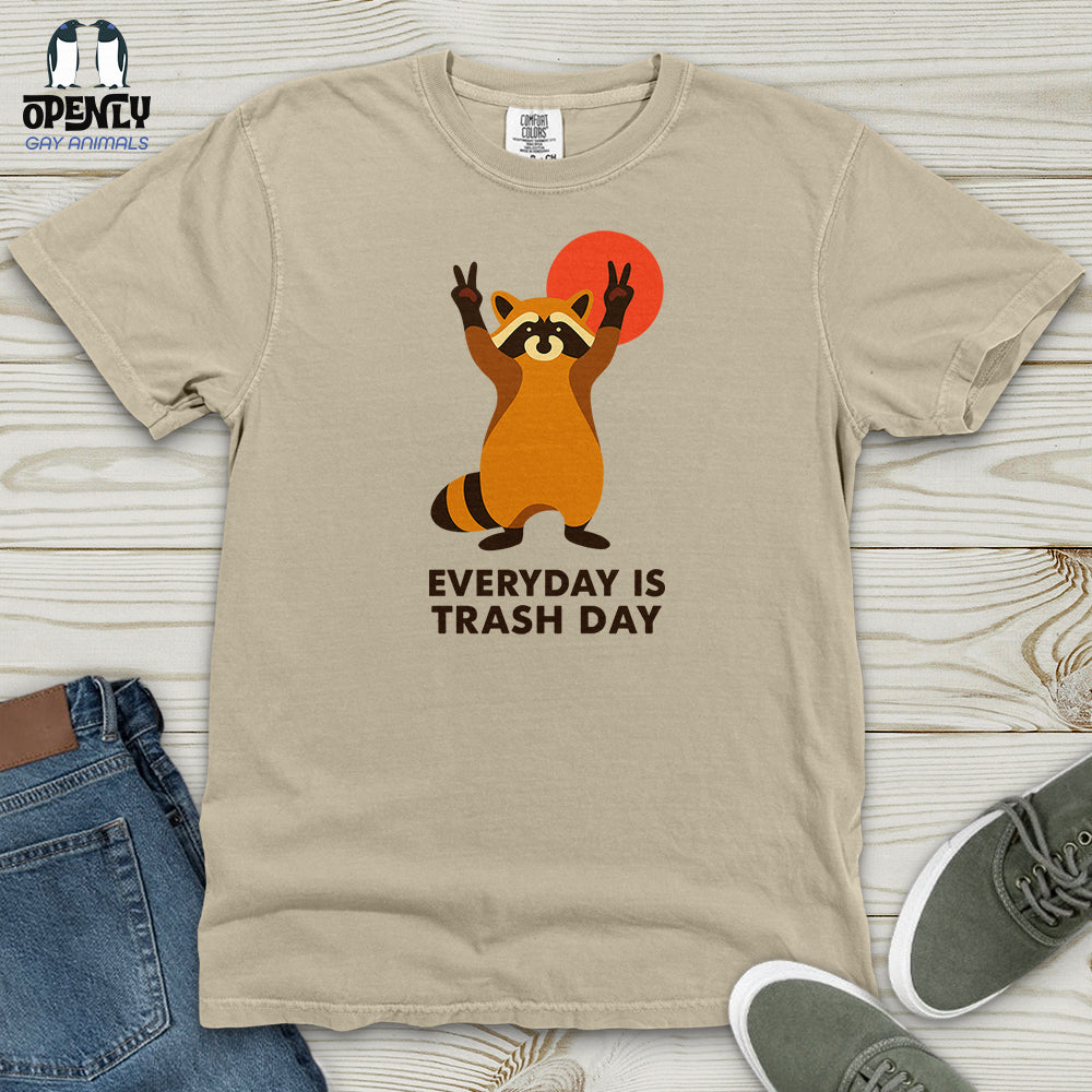 Everyday Is Trash Day Heavy Cotton Comfort Colors Tee