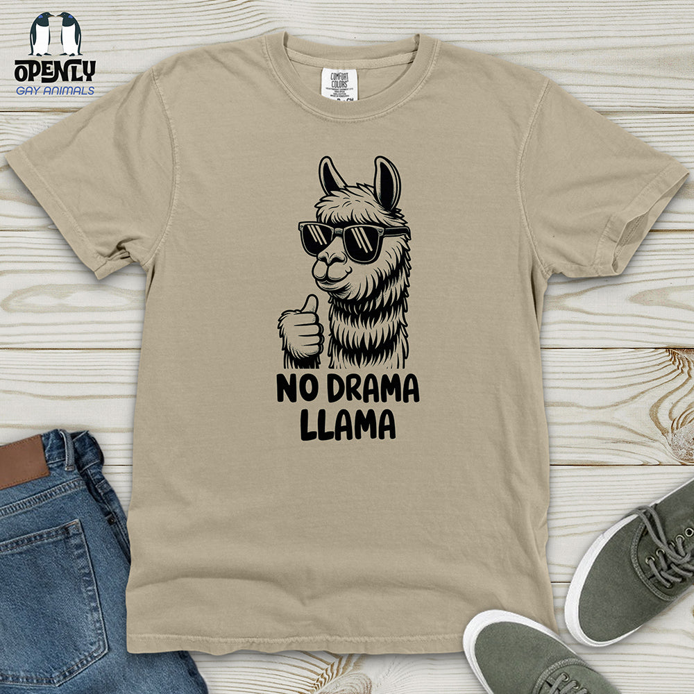 No Drama Llama Heavy Cotton Comfort Colors Tee