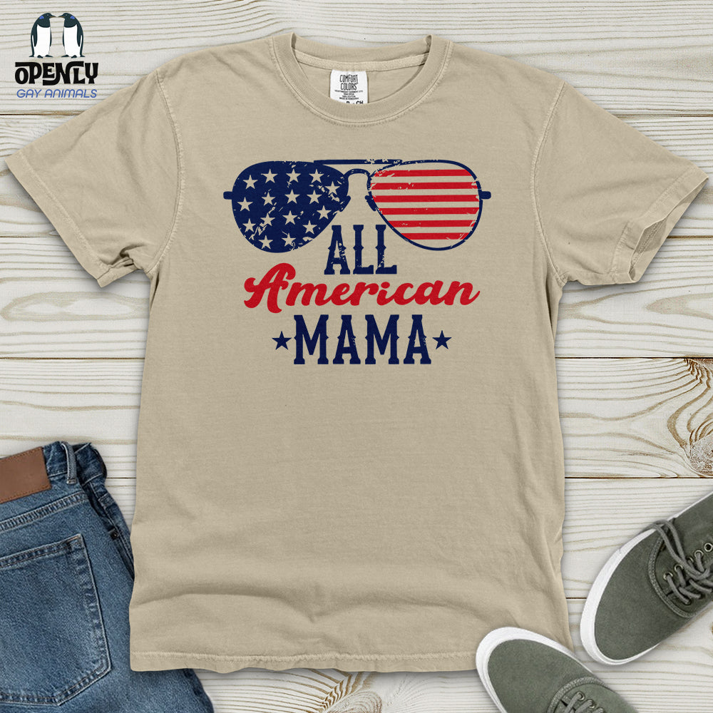 All America Mama Heavy Cotton Comfort Colors Tee