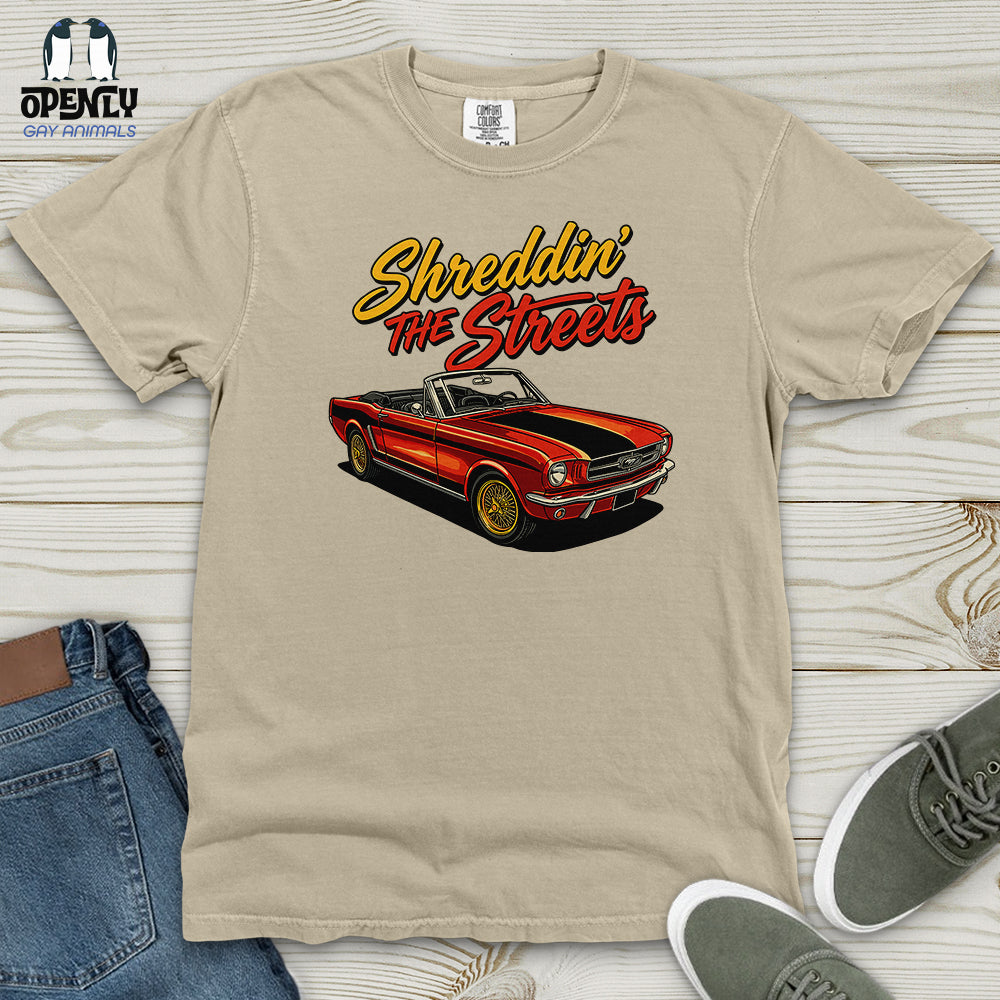 Shreddin The Streets Heavy Cotton Comfort Colors Tee